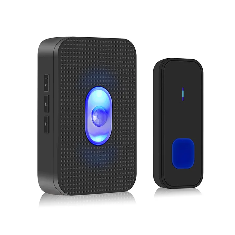 Zoray IP55 Waterproof Wireless Door Bell 5 level Adjustable volume Strong  penetration  Up to 300 meteres Doorbell