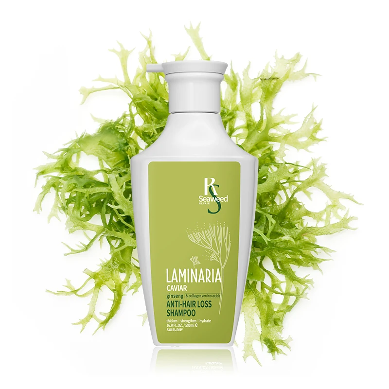 Wholesale 100 Moq Natural Organic Seaweed Hair Shampoo And Conditioner For Moisturizing Oil Control