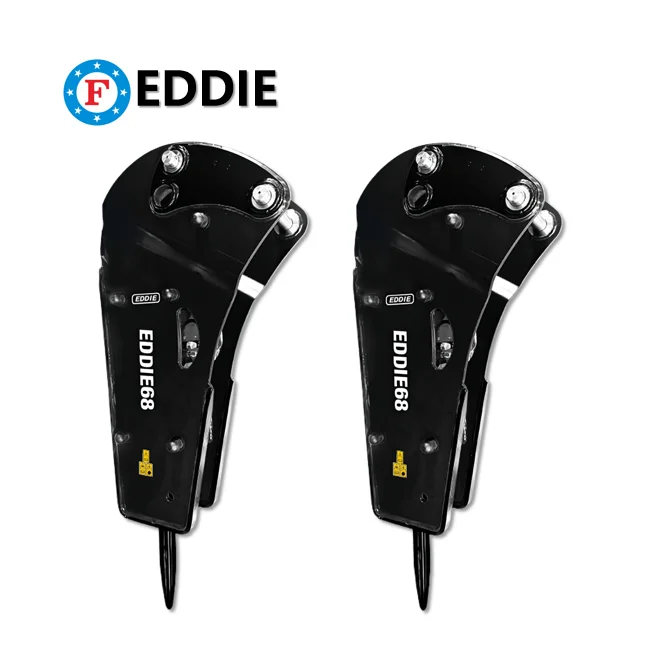 EDDIE68/EDT400/SB40 New Models Hydraulic Breakers Side Type for 4~7 Ton Excavator