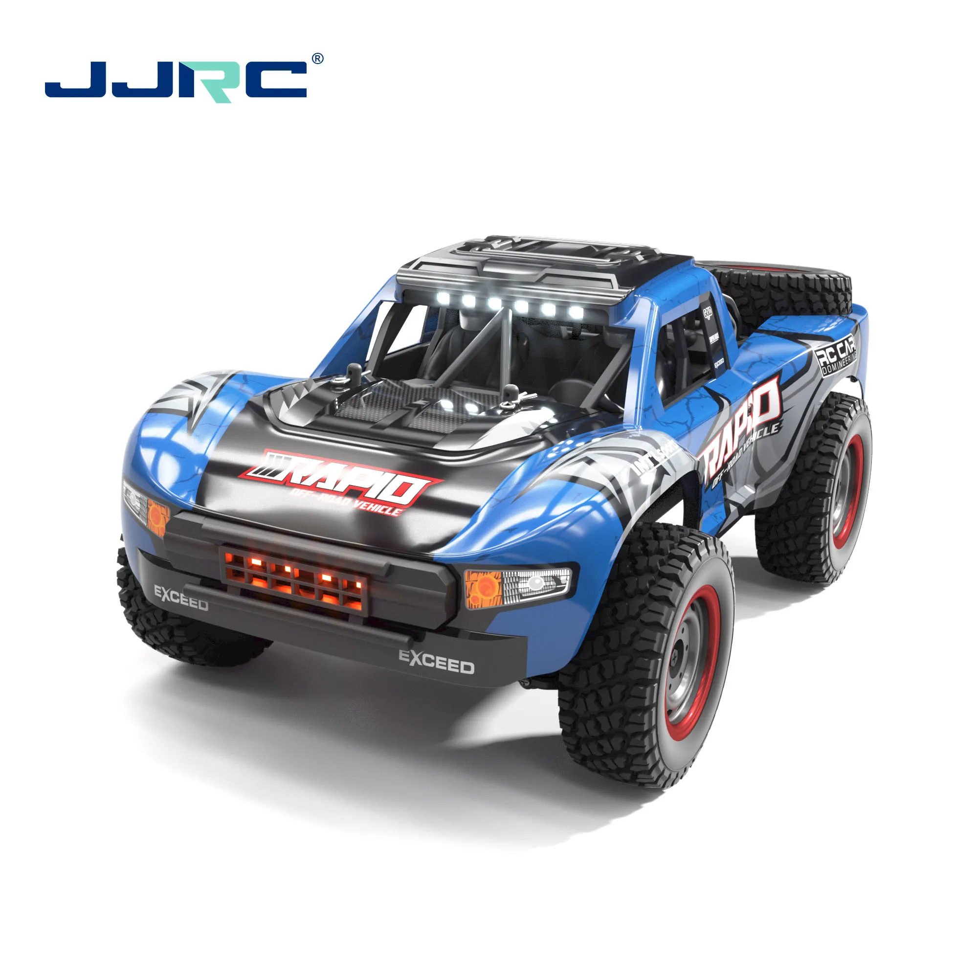 JJRC new RC Car 2.4g 4WD 38km/h High Speed Remote Control VehiclesWith LED Headlight Off Road Monster Truck For Kids