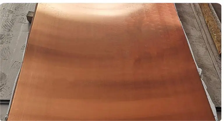 good quality Pure Electrolytic Copper Cathode Copper Sheet Plate C1100 99.99% Manufacturer Copper Plate