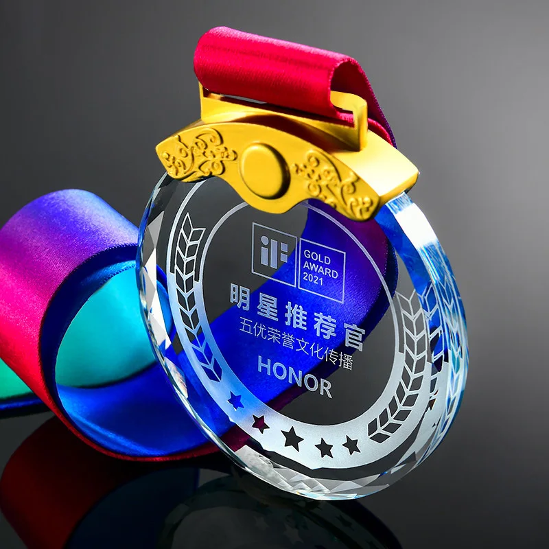 custom logo  K9 Crystal   business gift  souvenir  Conference listing Creative listing  Crystal listing