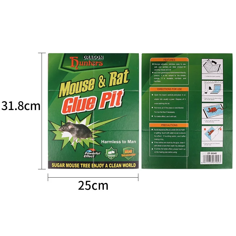 Wholesale Efficient Strong Adhesion Rat Killer Plus Size Pest Control Product Glueboard Equipment