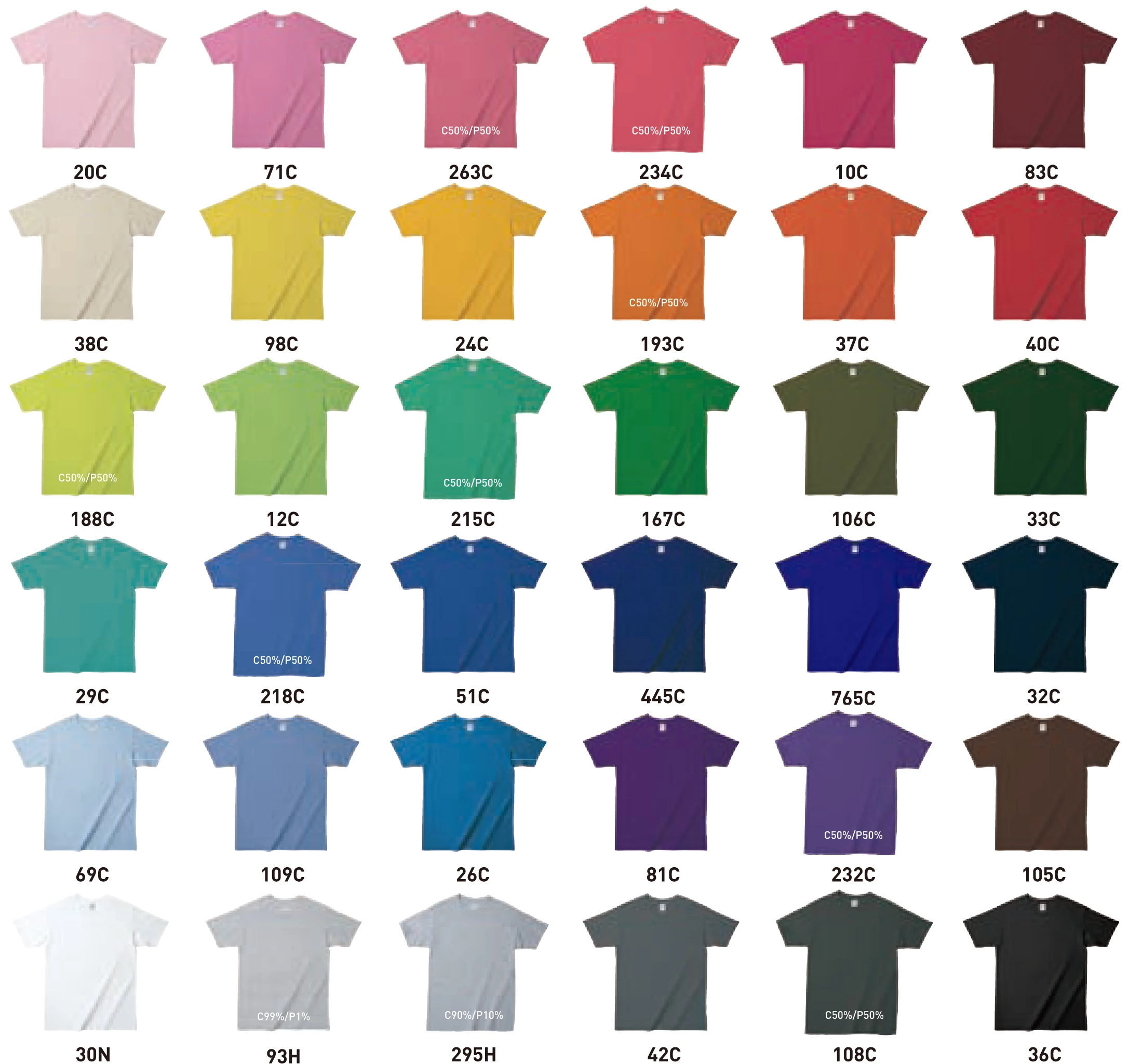 CB04-76000 Regular Size 100% Cotton Unisex t Shirt  Optional Color Tee  Shirt Printing Custom Quickly  T shirt with Your Logo