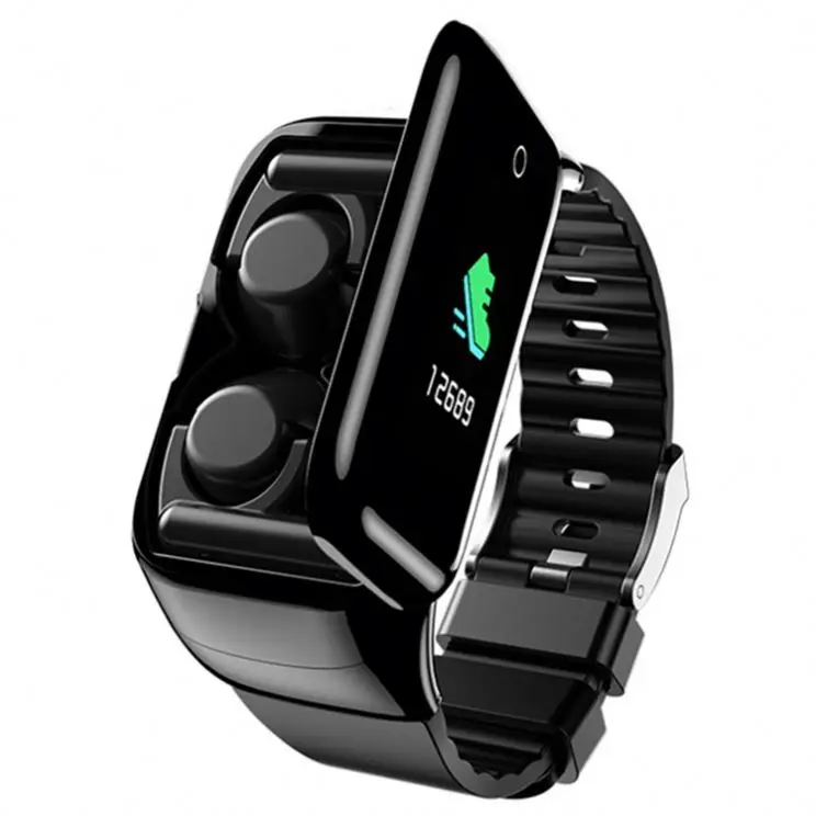 
2020 Men And Women Fitness Tracker Smartwatch M7 Smart Watch With Bluetooth Earphone TWS 