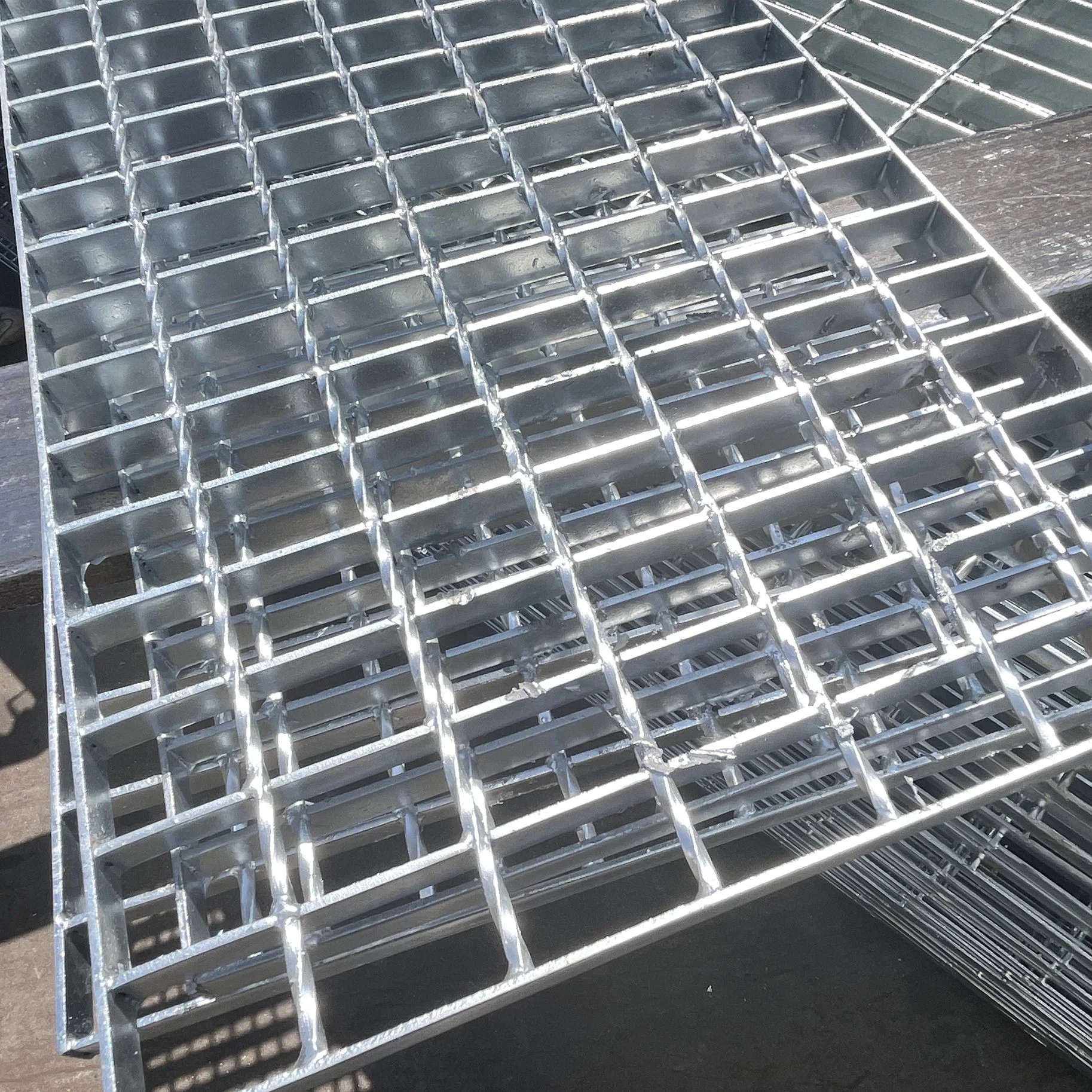 30*5mm metal grids galvanized plain steel grating floor grating for trailer floor
