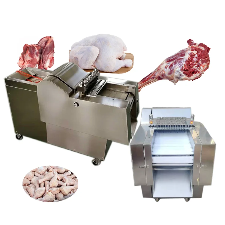Коммерческие автоматическая куриная костей груди мяса говядины slicer свинины для резки кубиком машина курица по недорогой