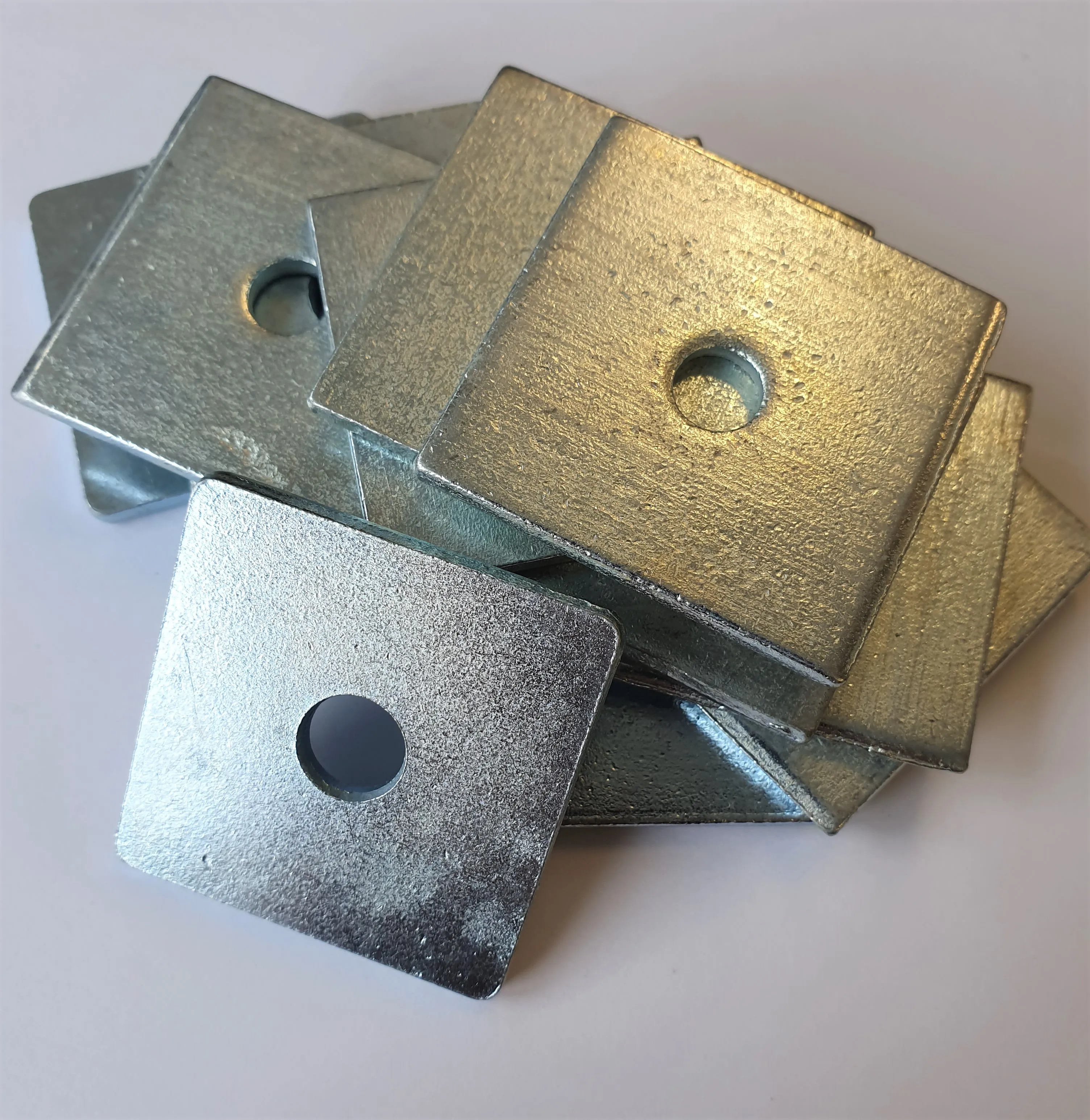 YH stainless steel m6 fender washer flat gasket rectangular square washer with round hole