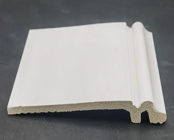 Деревянный альтернативный водонепроницаемый PS полистирол плинтус