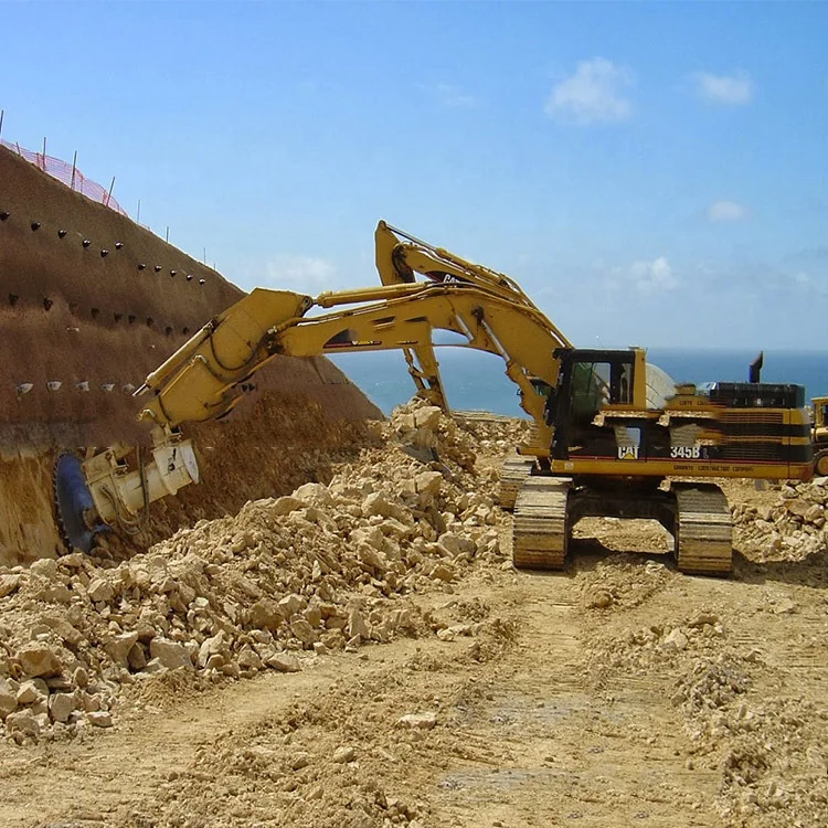 High quality mountain rock sawing machine large rock saw