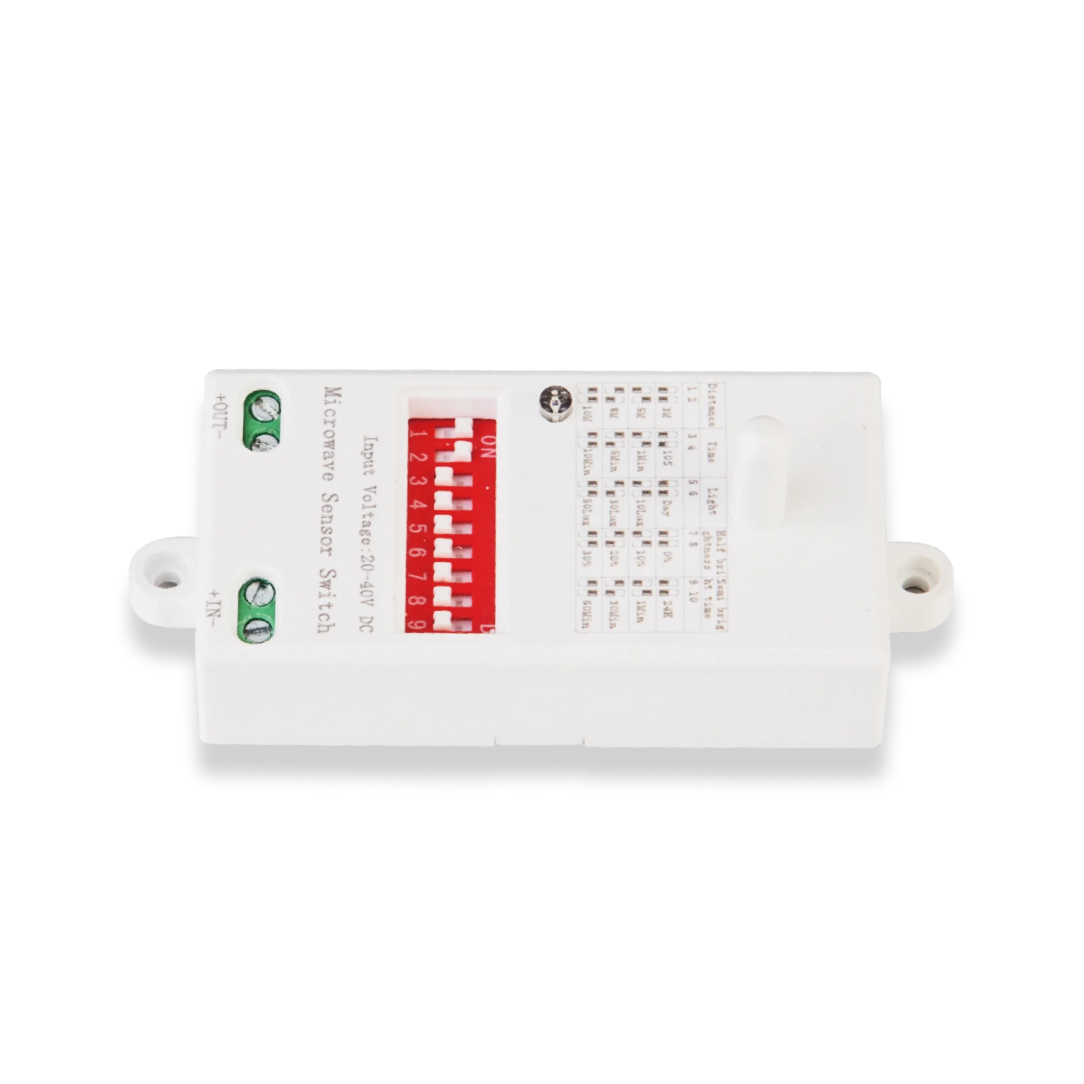 High Quality 5.8Ghz 12V DC 110V 220V 240V  Pir Motion Sensors Microwave Radar Switch