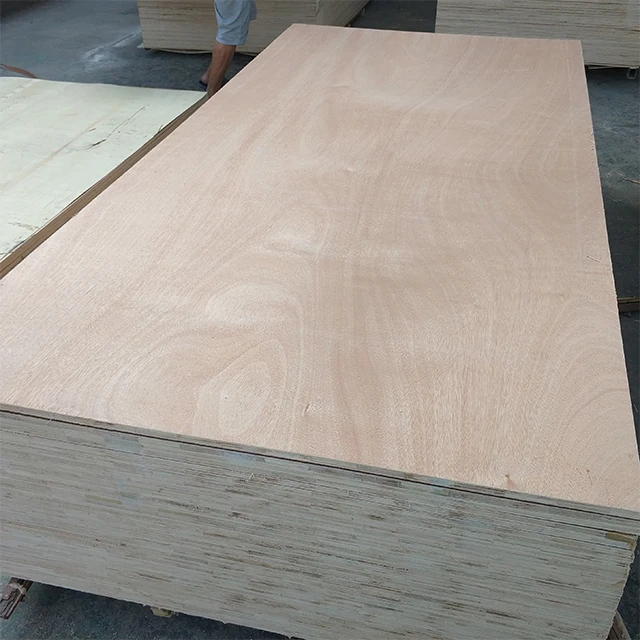 Brand new color okume plywood marine okoume 6 mm triplay de parota made in China