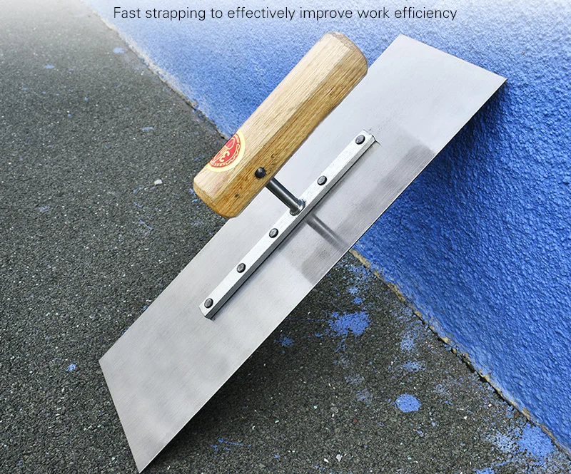 Factory Wholesale Decoration Tool Cement Trowel Machine Hand Manganese Steel Trowel