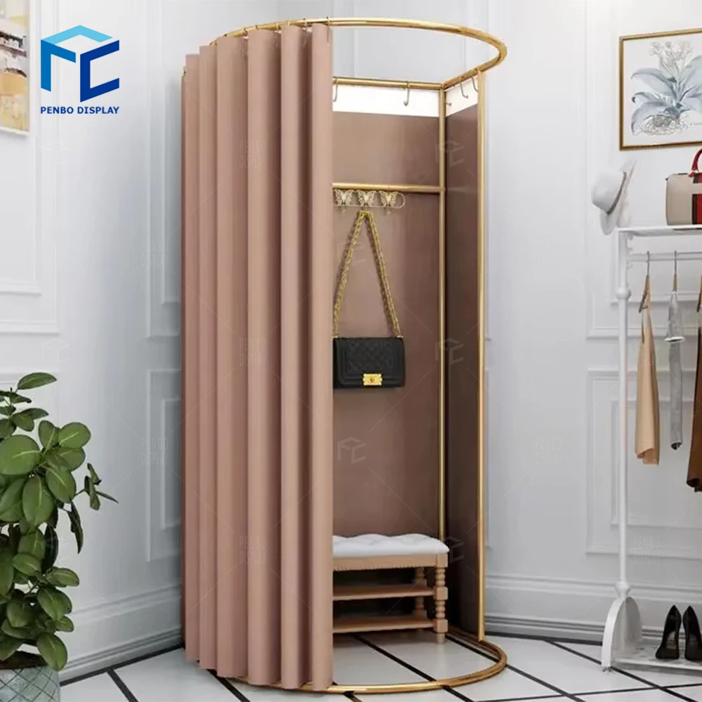 Retail Portable Fitting Room For Boutique Wall Mounted Mobile Fitting-room-for-sale Dressing Room Furniture