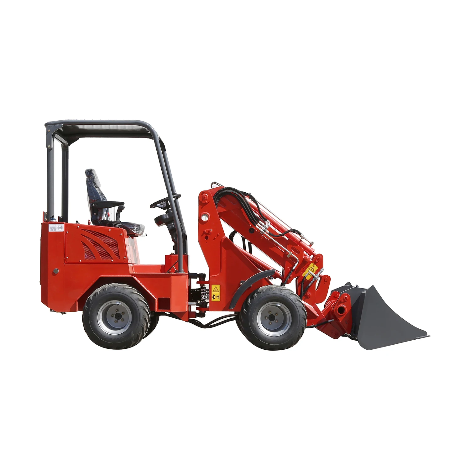 New design TL1000 mini telescopic boom front end wheel loader radlader for sale