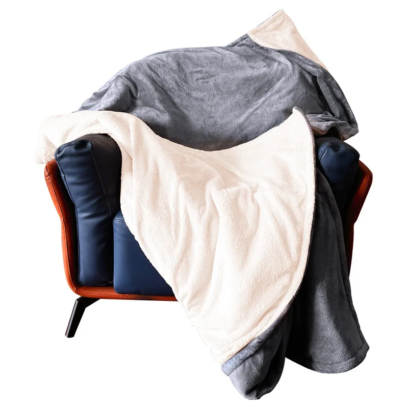 Wholesale flannel soft Fast Heating Therapy Washable Electric Heated Throw Blanket For Winter