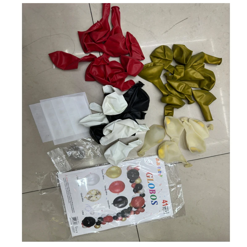 Happy party decoration balloon set arch ballon beautiful color balloons garland kit latex balloon set