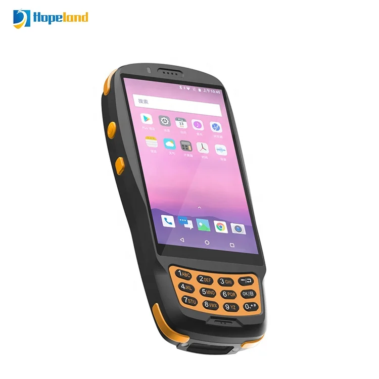 Hopeland Temperature Measurement nfc pda handheld android 9 NFC RFID Read and write 4G smart mobile pda