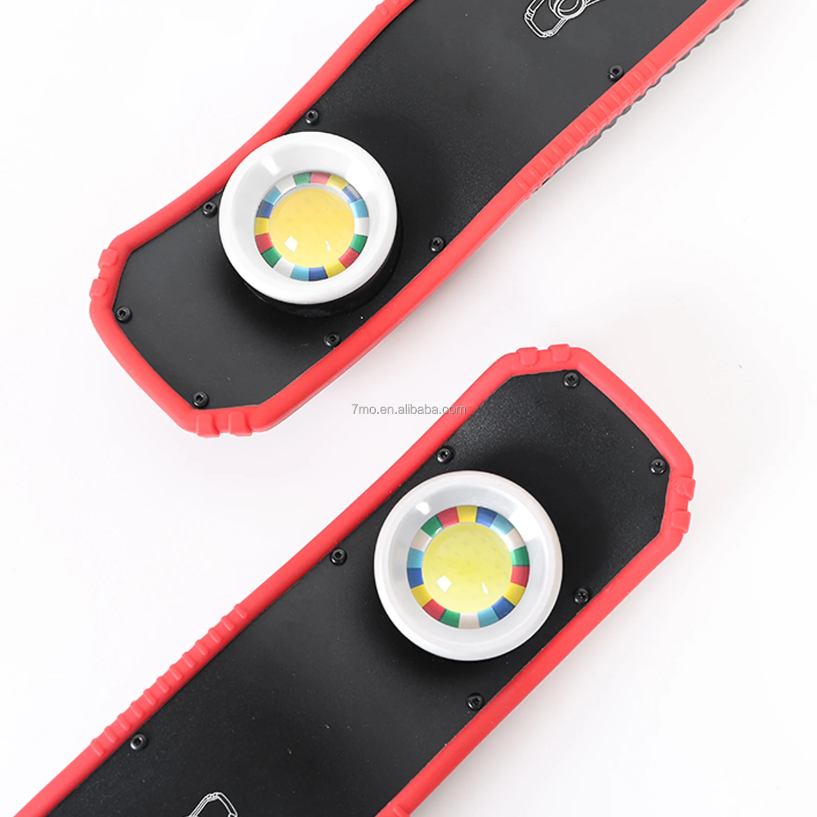 7mo High quality Handheld Portable Rotating Car Work Light Magnet COB LED Working Searchlights