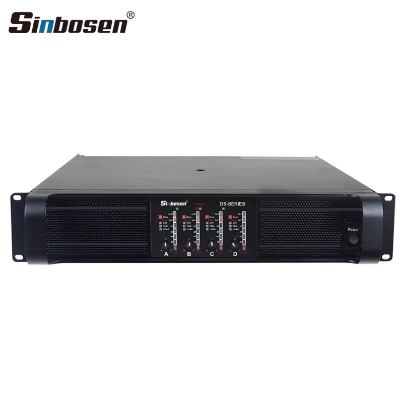 Class td 4 channel sound power amplifier 2500w 10Q professional audio for 15 inch line array