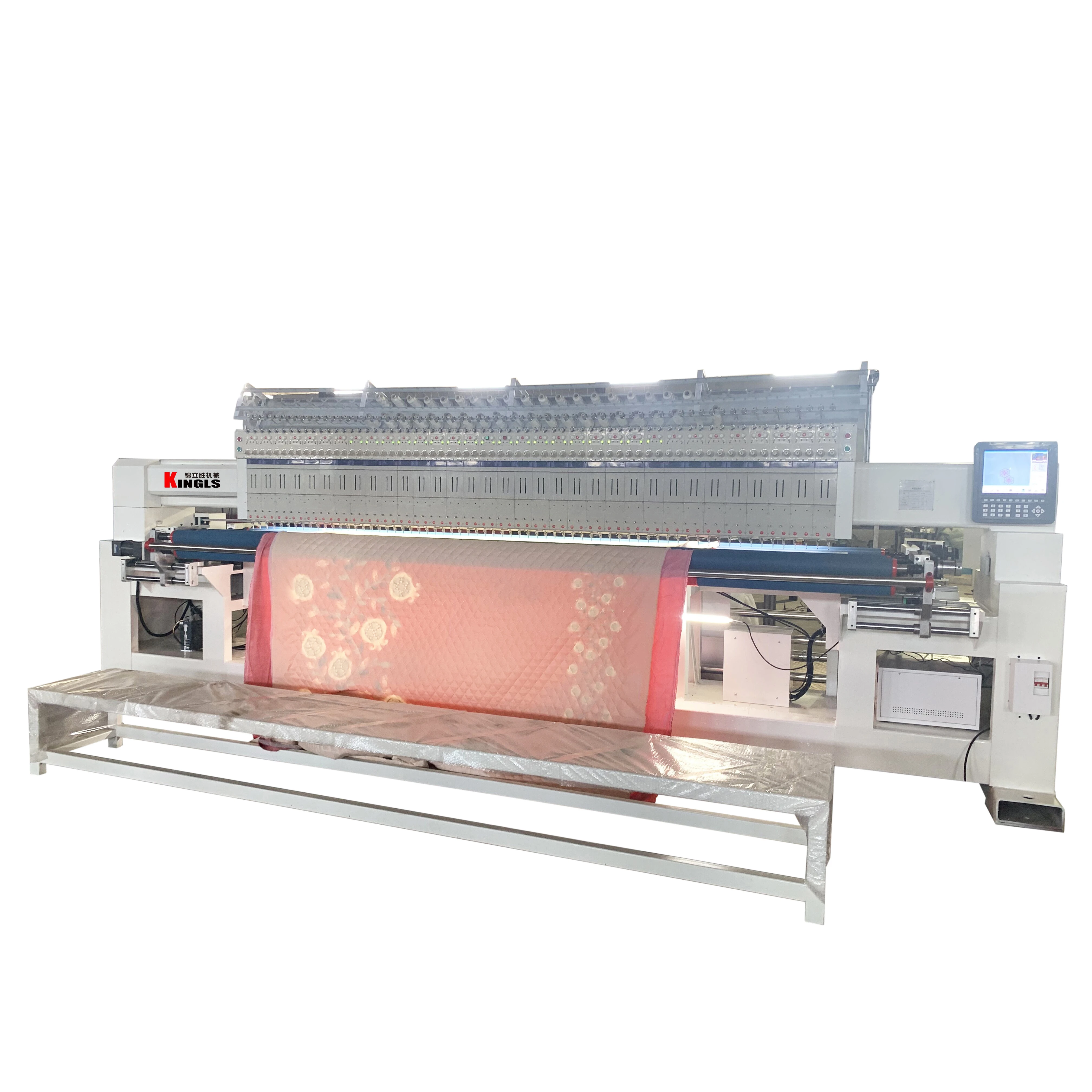 High Efficient multi needle quilting embroidery machine for mattress garment and sofa cover