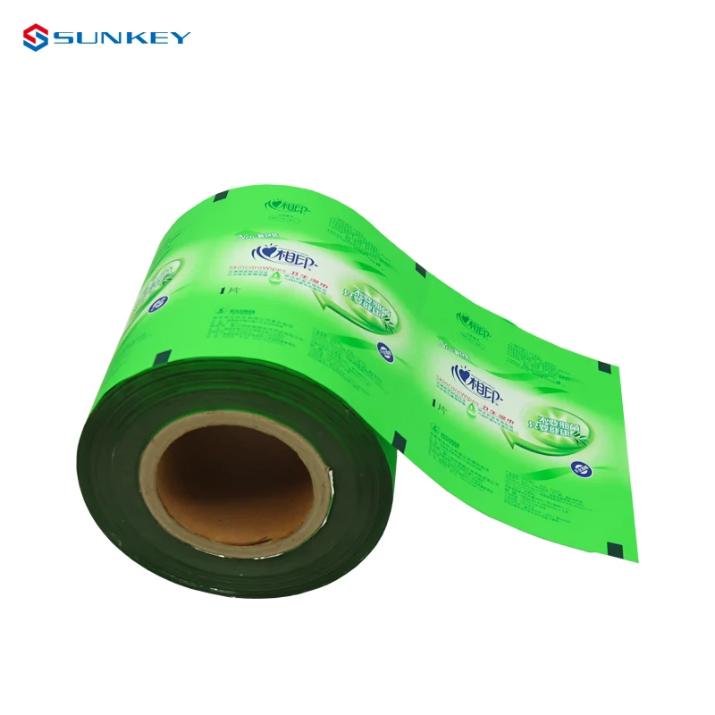 wholesale custom printed packaging roll film food grade laminated plastic film