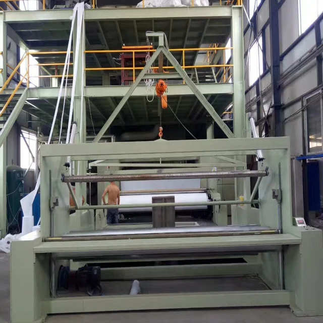 High Efficient Automatic Non Woven Fabric Making Chemical Fiber SMS Spunbond Lamination Machine