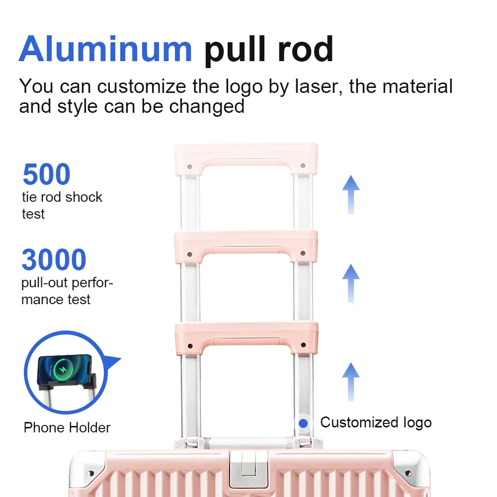 Classic luggage bag Hard shell waterproof maleta viajera with high quality  hot sale Bagagem luggage sets 3 piece