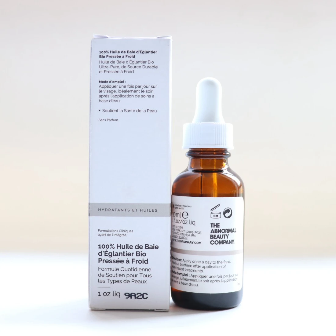 100% Organic Cold-Pressed Rose Hip Seed Oil  Nourish Minerals Face Makeup Primer Serum Revitalise Skin Vitamins A