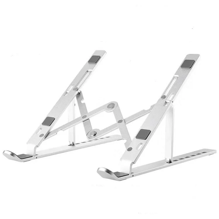 
portable desktop pc notebook support aluminum alloy adjustable folding tablet holder laptop stand 