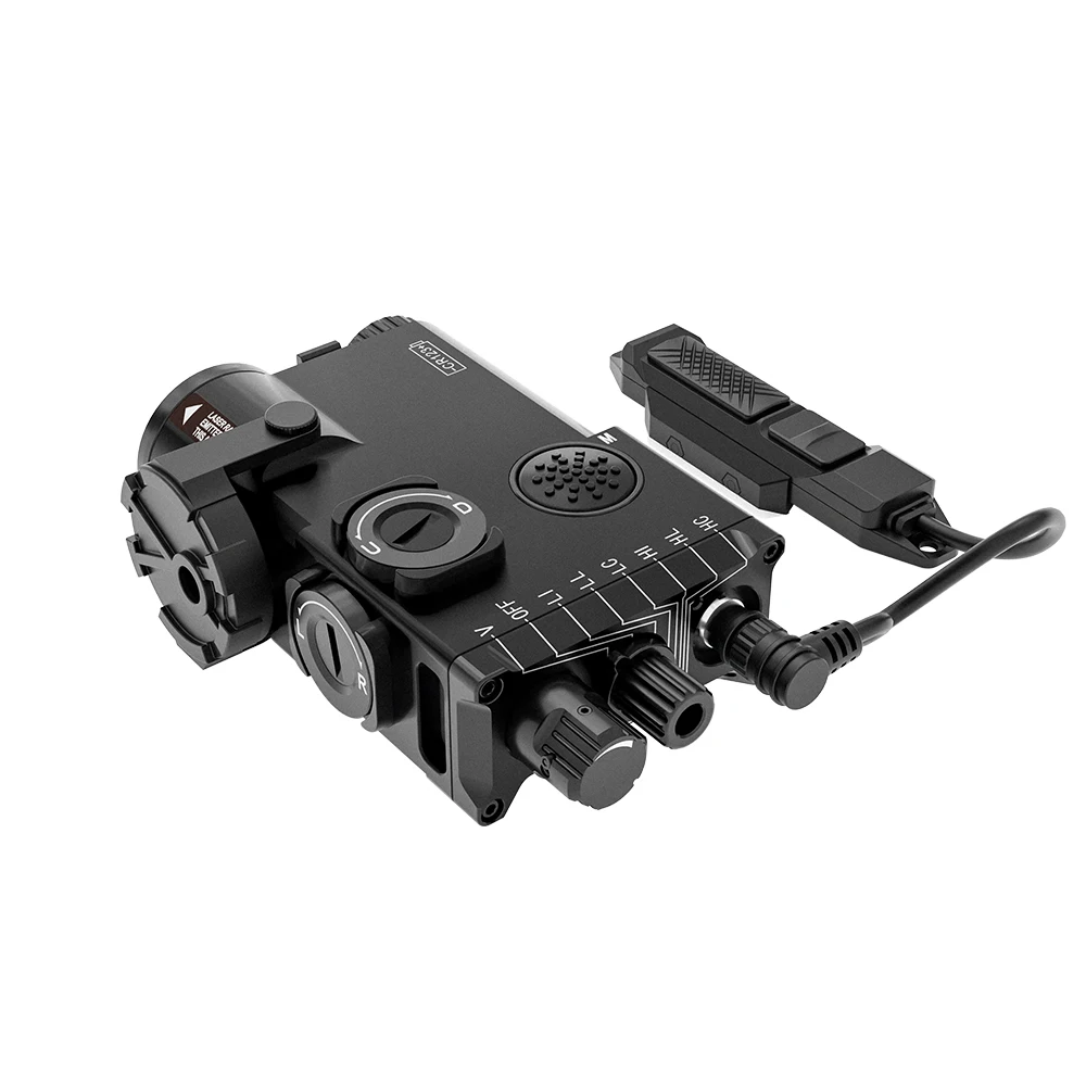 Laserspeed LS-M6 Compact Dual Beam Green and Infrared Aiming Laser Self Defense & IR Illuminator Tactical Scopes & Accessories