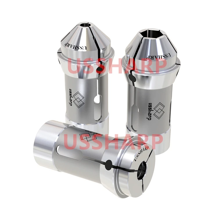 SWISS collet F40 for HANWHA automatic lathe, long-nose type spannzange TF40 collet chuck good quality