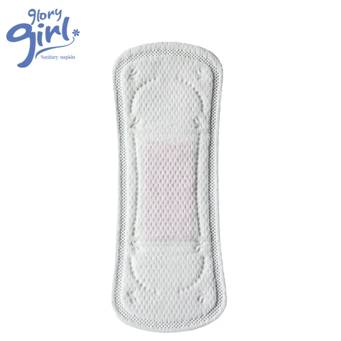 Female organic cotton comfort extra care daily use ultra thin anion lady soft care sanitary pad panty liners women