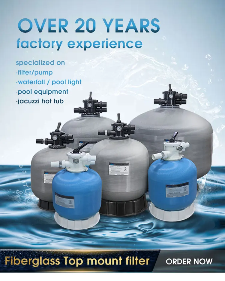 Vigor Manufacturer Supply Customized Color Top Mounted Muliport Valve Six Position Valve For Swimming Pool Sand Filter