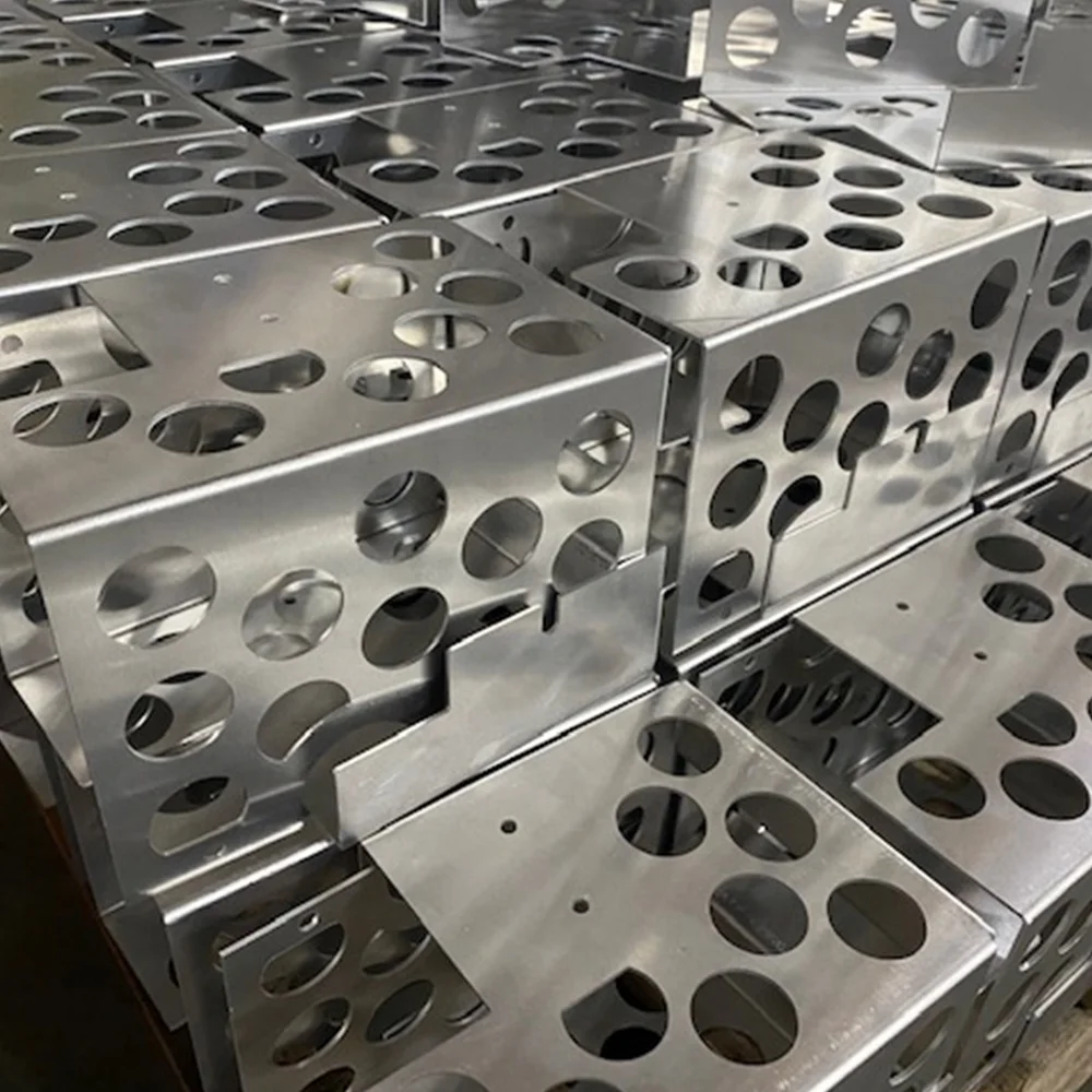sheet metal fabrication part bending custom laser cutting hole service chrome sheet metal stamping parts