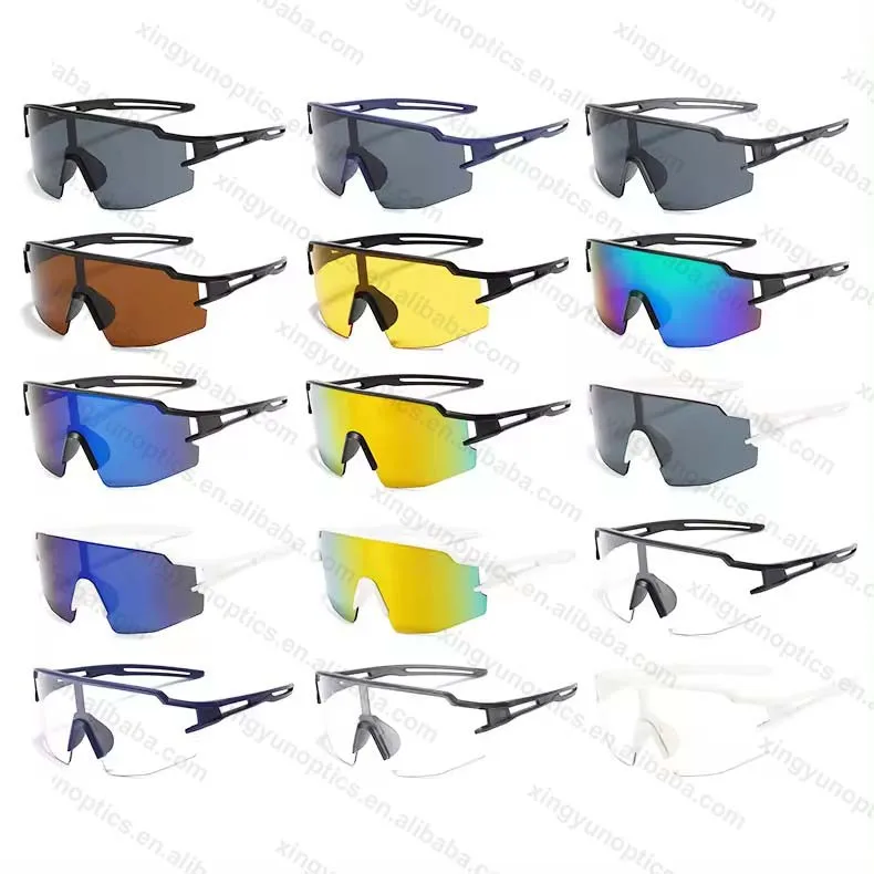 cycling sun ride protection fashion sport glasses drive fishing shade bike outdoor plastic men sunglasses