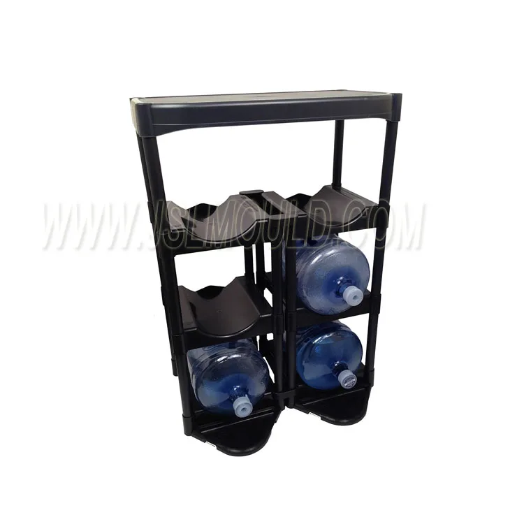 Injection Plastic 5gallon water bottle rack mold