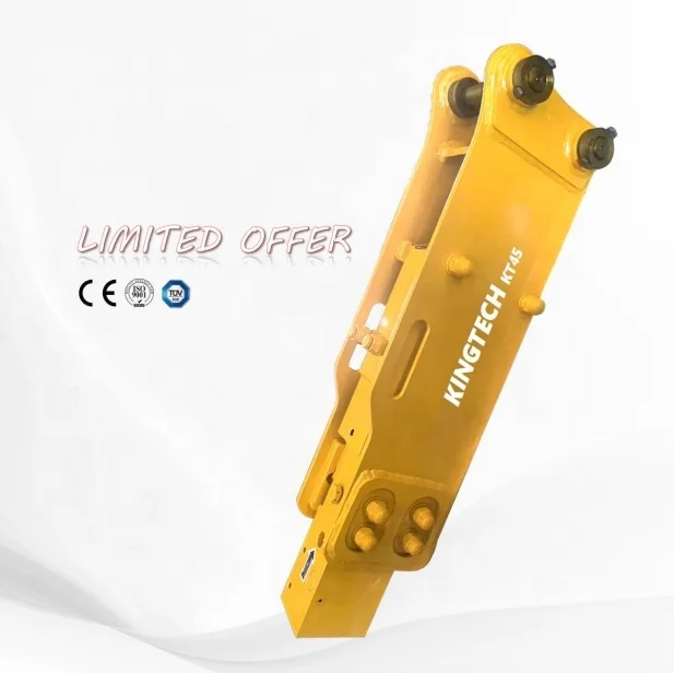 SB20 1 ton mini track loader skid steer excavator attachments hydraulic rock breaker hammer for bobcat e10  excavator komatsu