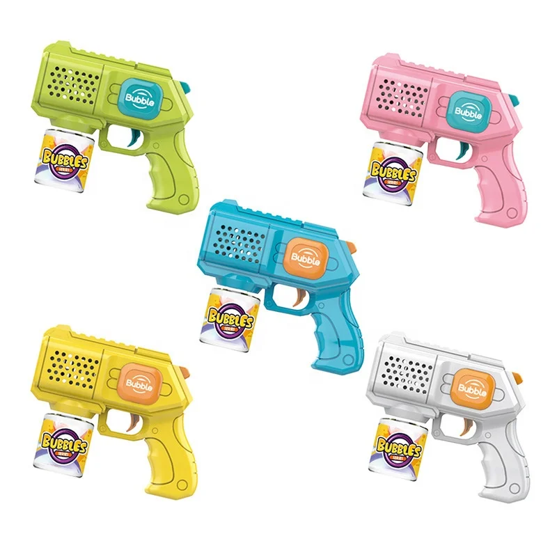 Automatic Electric Bubble Machine Automatic Light Up Bubble Blower Machine Bubble Gun For Boys Girls Kids Party Wedding Garden