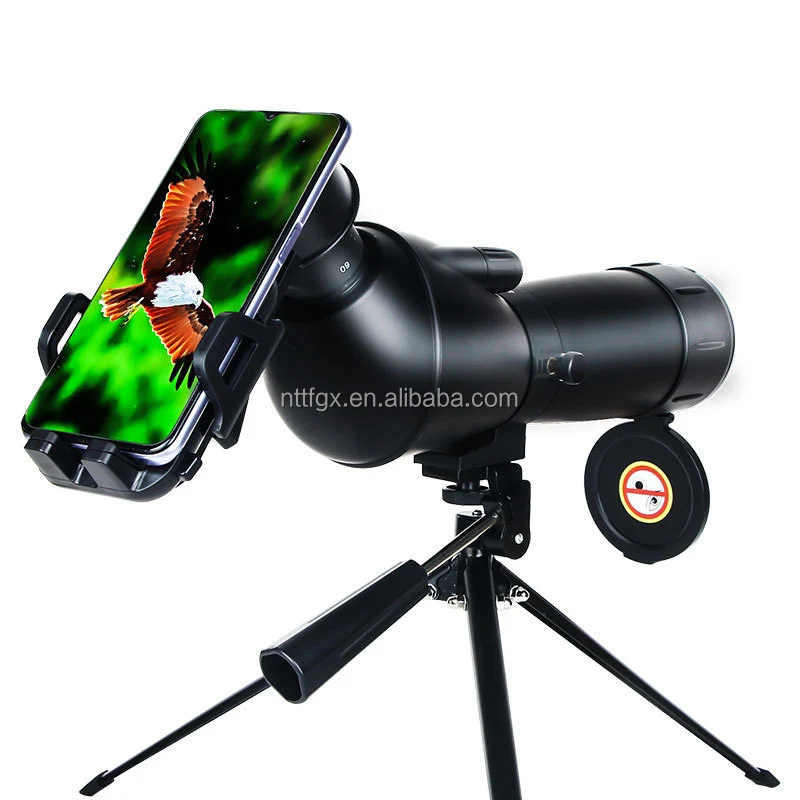 20-60x60 Bird Watching Binoculars 45 Degree Angled Eyepiece Optical Instruments Binoculars with Tripod for Bird Watching Hunting