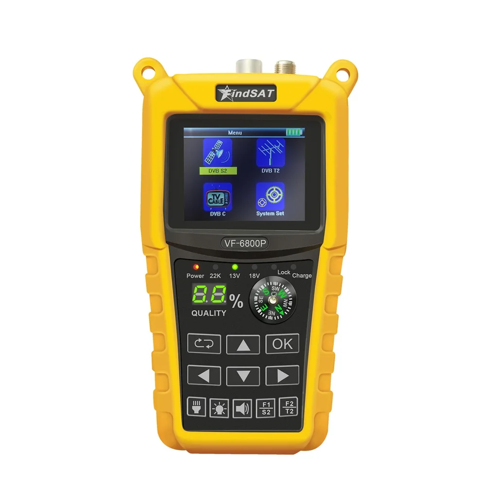 VF-6800P SAT Finder S2+T2+C Combo FindSAT VF6800