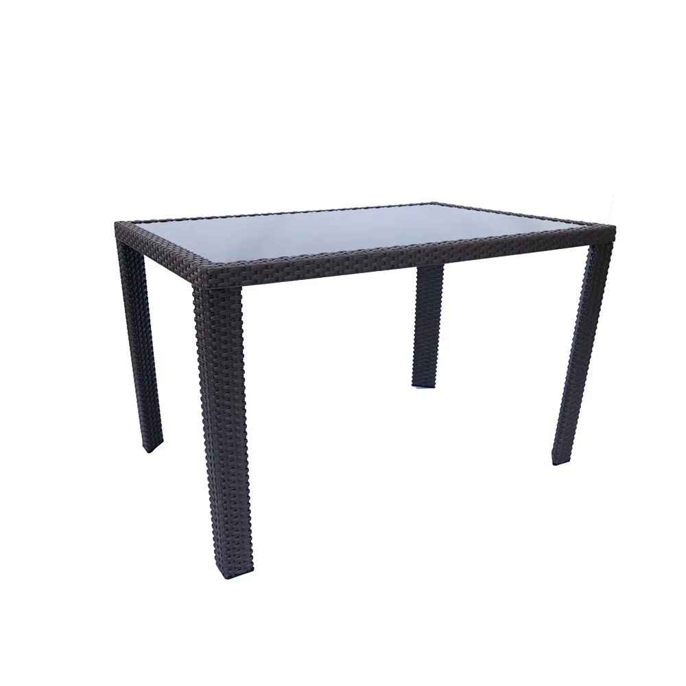 
Hot sale modern simple light luxury glass dining table 