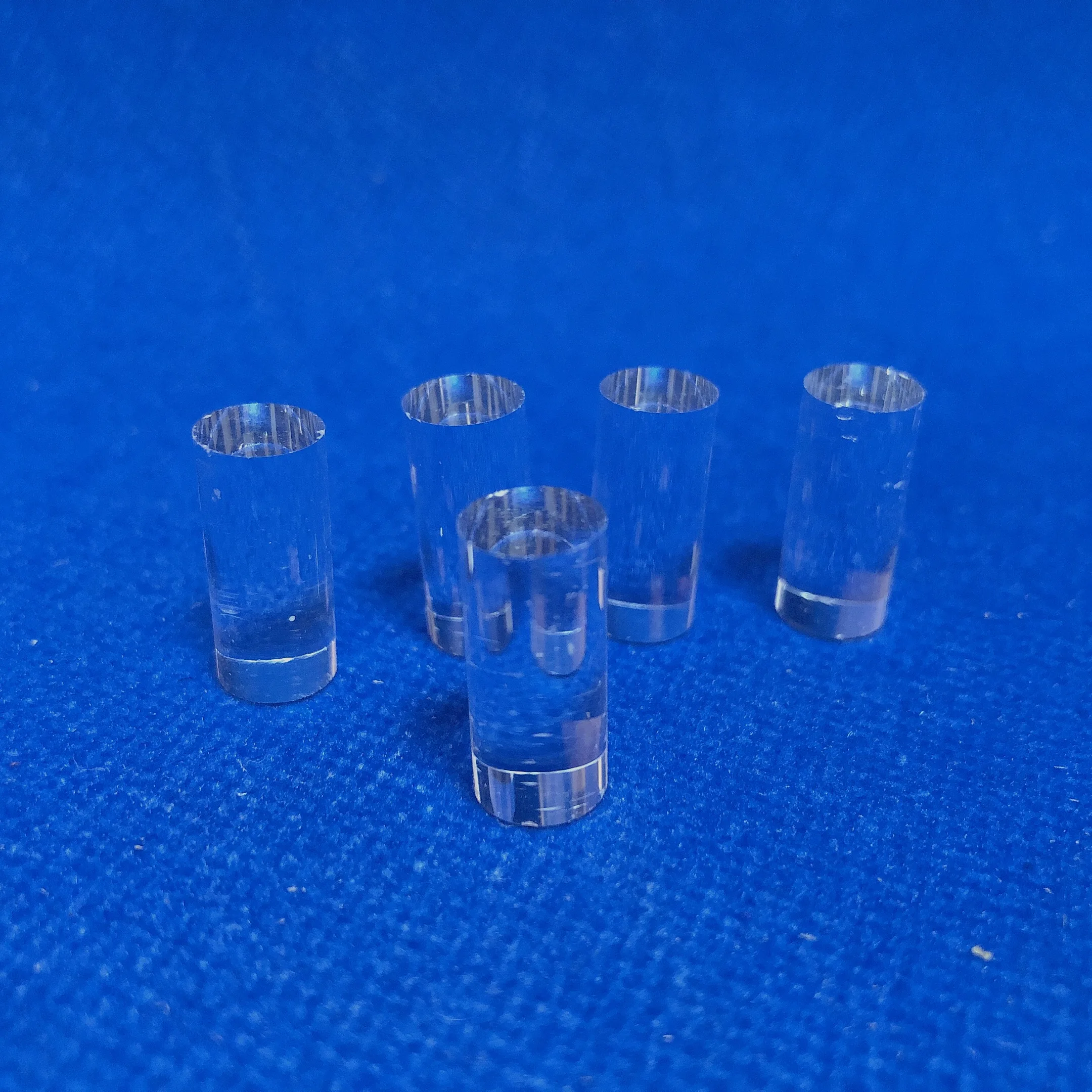 High Purity High Transparent Quartz Glass Rod Custom For Semiconductor Photovoltaic Fiber Optic