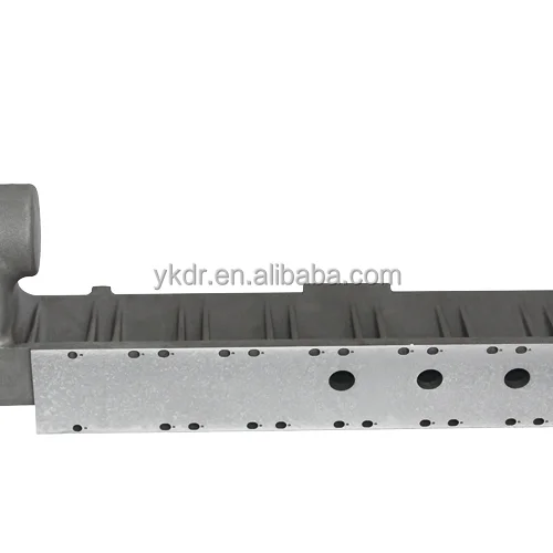 aluminum gravity casting Professional foundry supply OEM sand cast intercooler tank and intake manifold