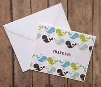 New Style Greeting Cheap Decoration Luxury custom thank you card