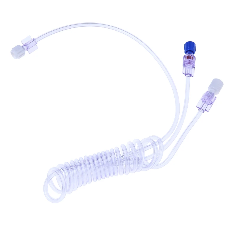 CE ISO Angiographic Syringes Connecting Tubing Steril-Non Steril High Pressure Extension line Medical Consumables Tube