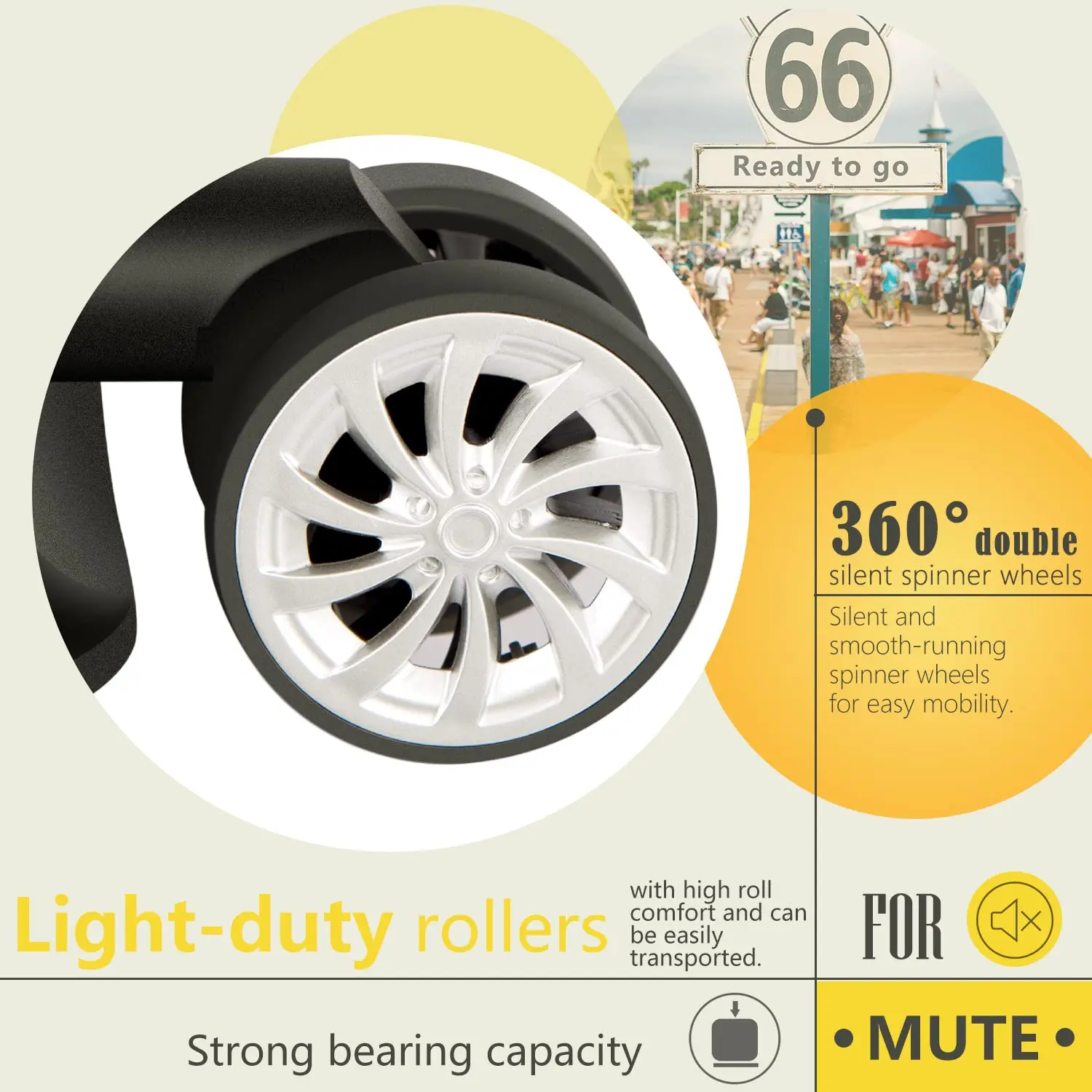 Suitcases with Pull Rod factory wholesale unisex portable large capacity luggage suitcase with wheels Sets