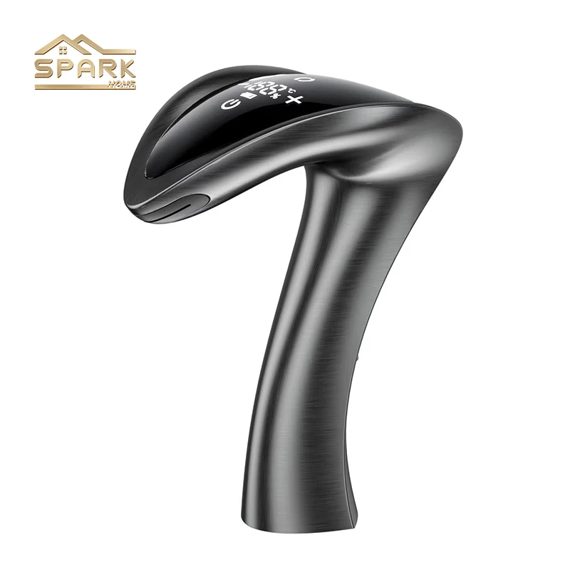 Popular Design Sensor Single Basin Tap Brass Material Waterfall Mixer Faucets