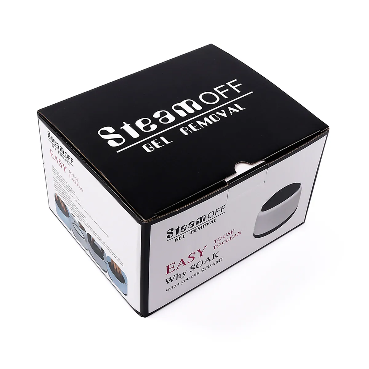 2024 Buy from china online Hot New electric gel nail steamer machine steam glue varnish led uv nail gel professional remover pad