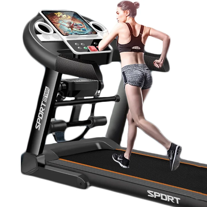 
Gym Equipment Treadmill Home Fitness Running Machine/Easy Installation Commercial Gym Club Treadmill For Low Noise 